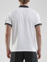 Craft Sport Polo Pro Control (100% Polyester) white/black Men